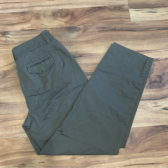 Express High Waisted Pleated Ankle Chino Pant 6 Long - Picture 4 of 7